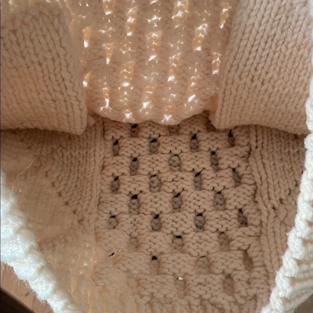 Cozy Cream Cable Knit Sweater
